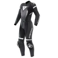 Dainese FULMINEA 2PCS dámská sportovní kombinéza černá/bílá vel.42